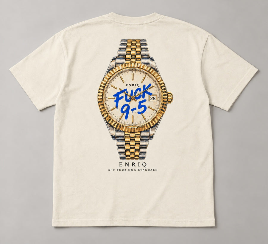 ENRIQ Fuck 9–5 Bone Basic Fit – flatlay-achter