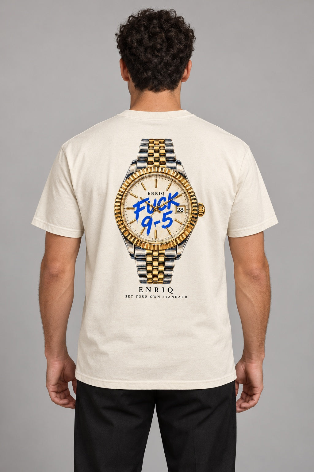 ENRIQ Fuck 9–5 Bone Basic Fit – model-achter