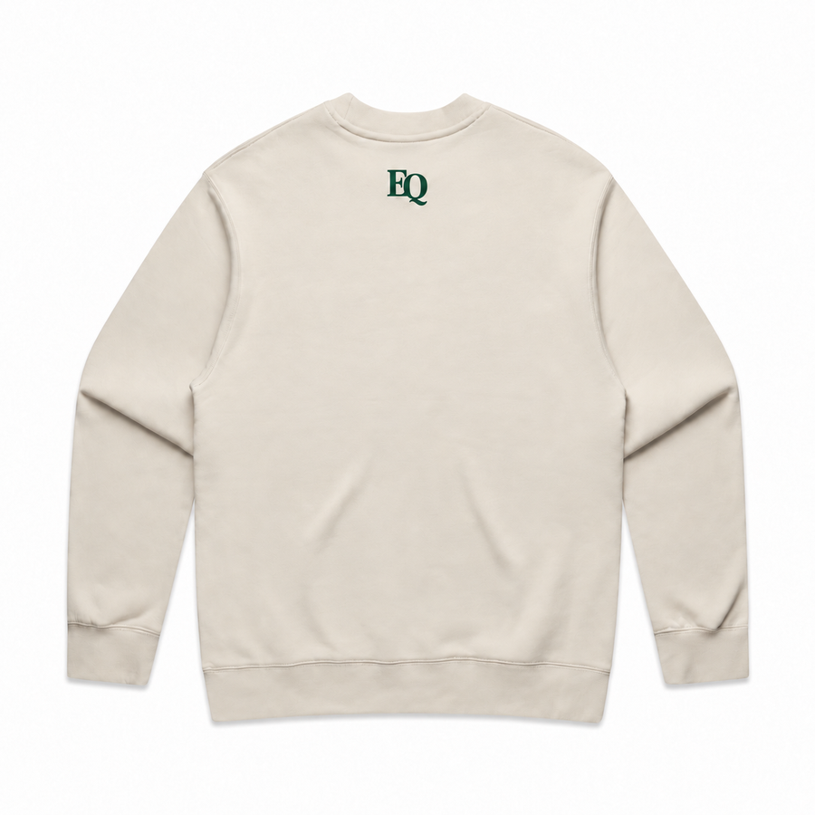 EnriQ Heritage Club Sweater – Bone – achterkant