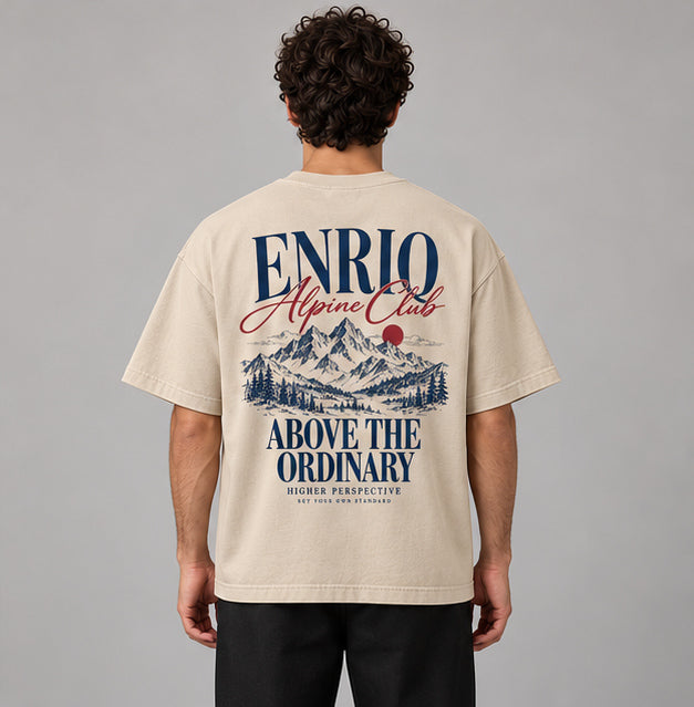EnriQ Alpine Club Sand – model achter