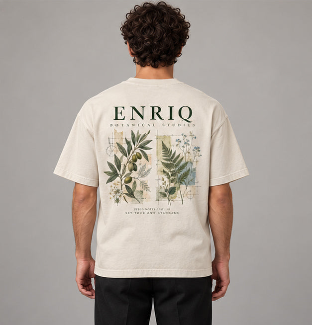 EnriQ Botanical Studies Bone – model achter
