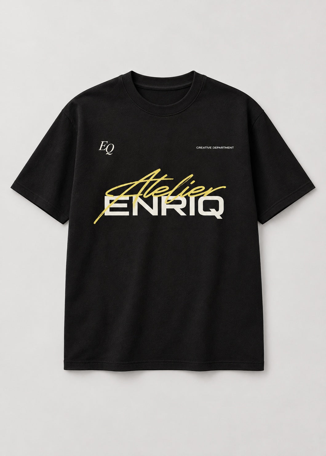 ENRIQ Atelier Signature Black basic fit – voorkant