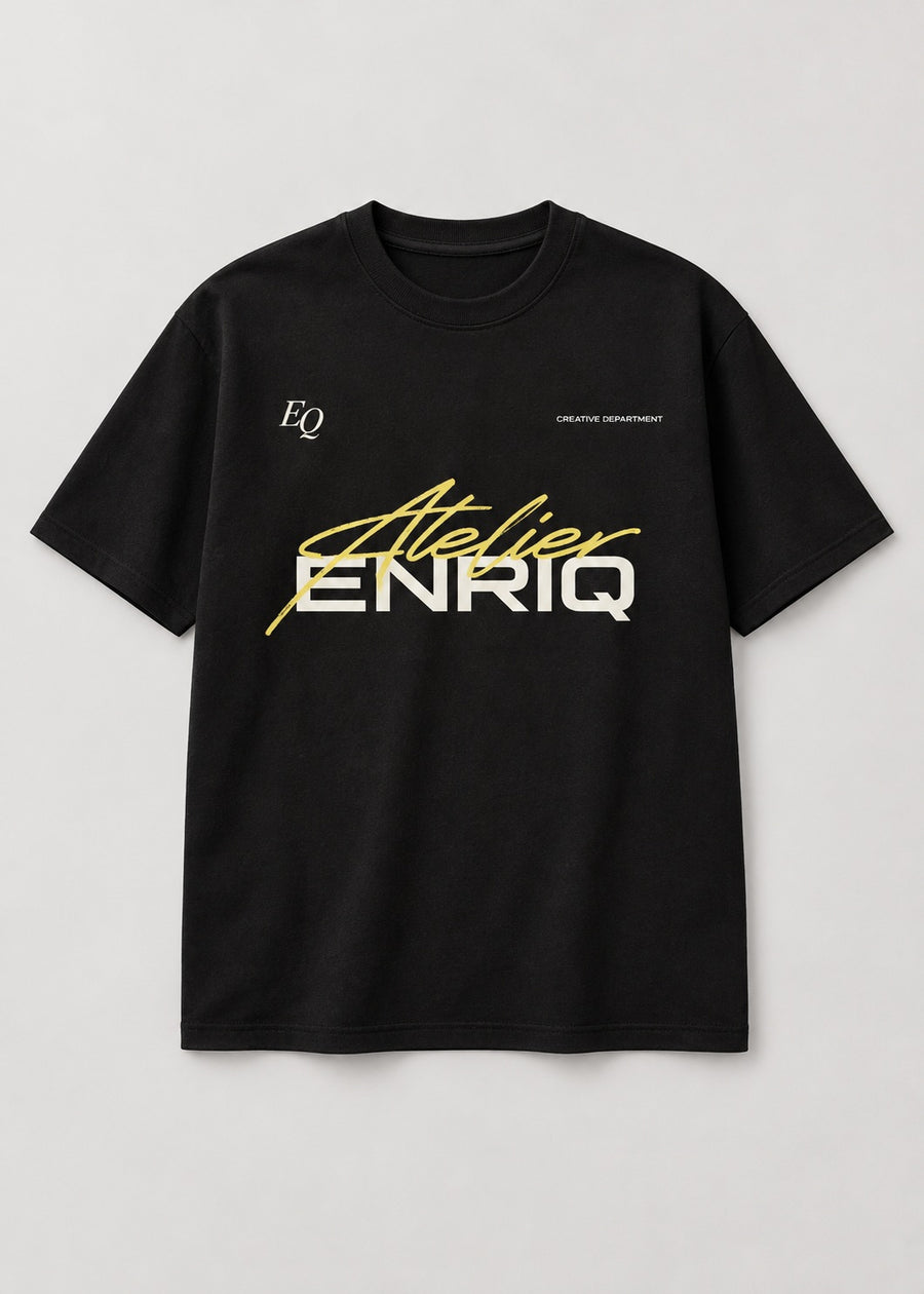 ENRIQ Atelier Signature Black basic fit – voorkant