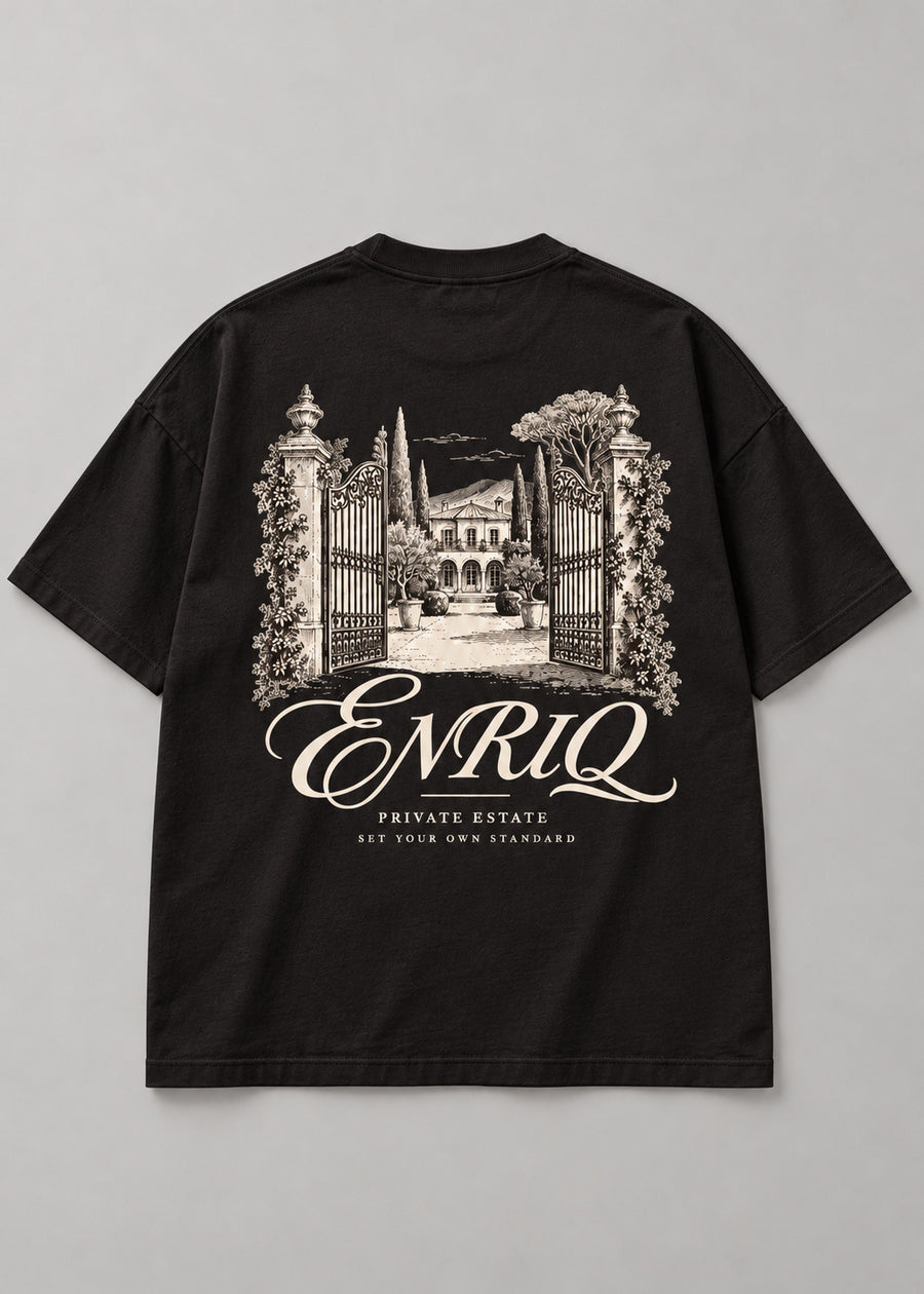 ENRIQ Private Estate Black basic fit – achterkant