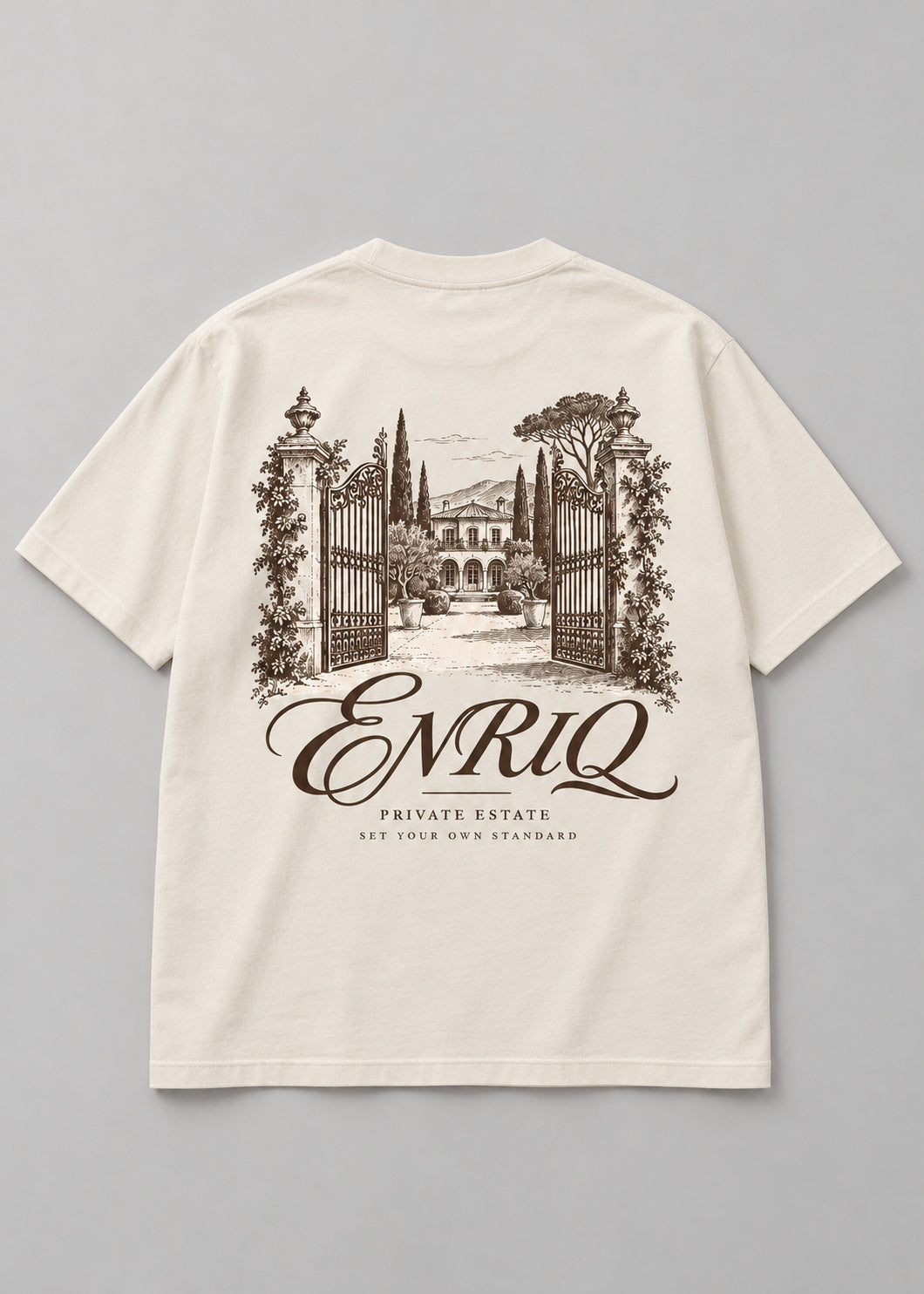ENRIQ Private Estate Bone basic fit – achterkant