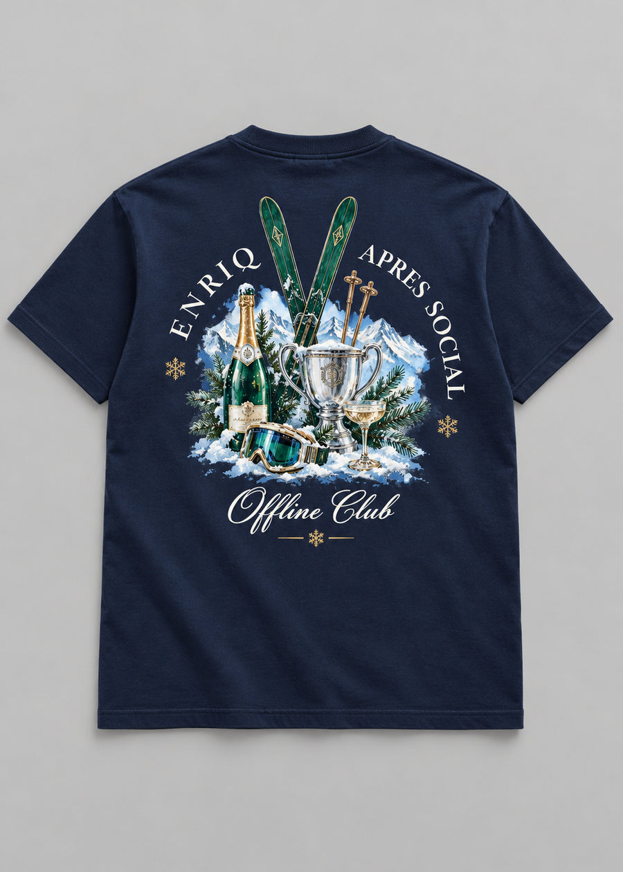 ENRIQ Apres Social Navy basic fit – achterkant