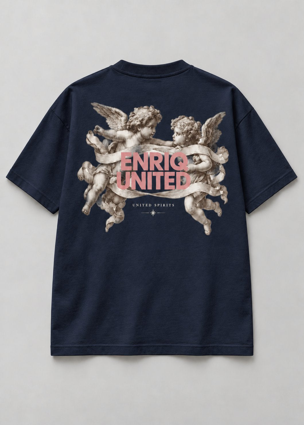 ENRIQ United Spirits Navy – achterkant