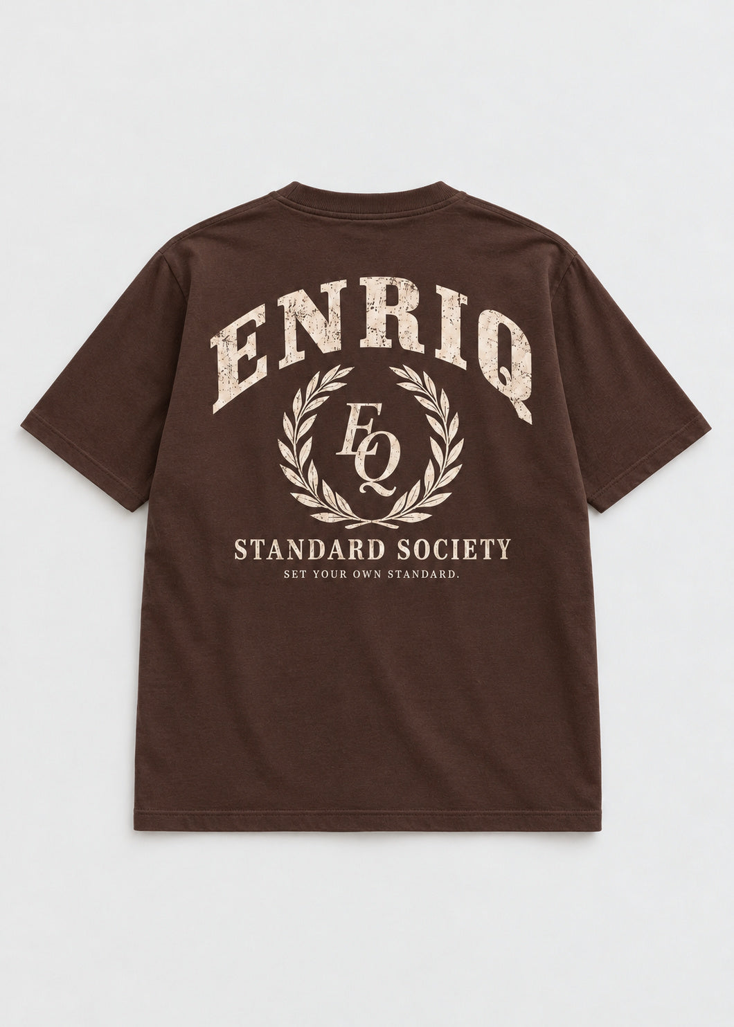 ENRIQ Standard Society Cocoa basic fit – achterkant