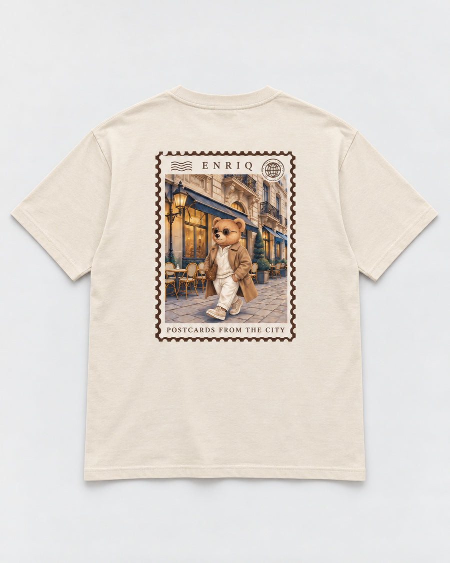 ENRIQ City Stamp Bone basic fit – achterkant