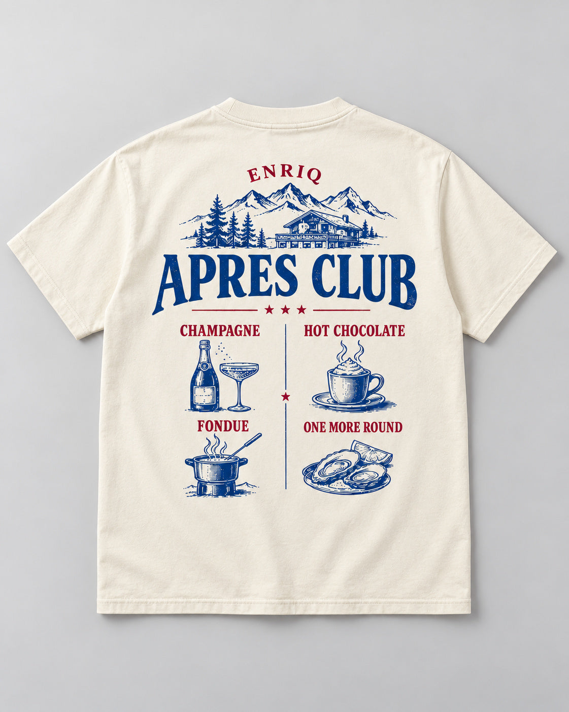 ENRIQ Apres Menu Bone basic fit – achterkant