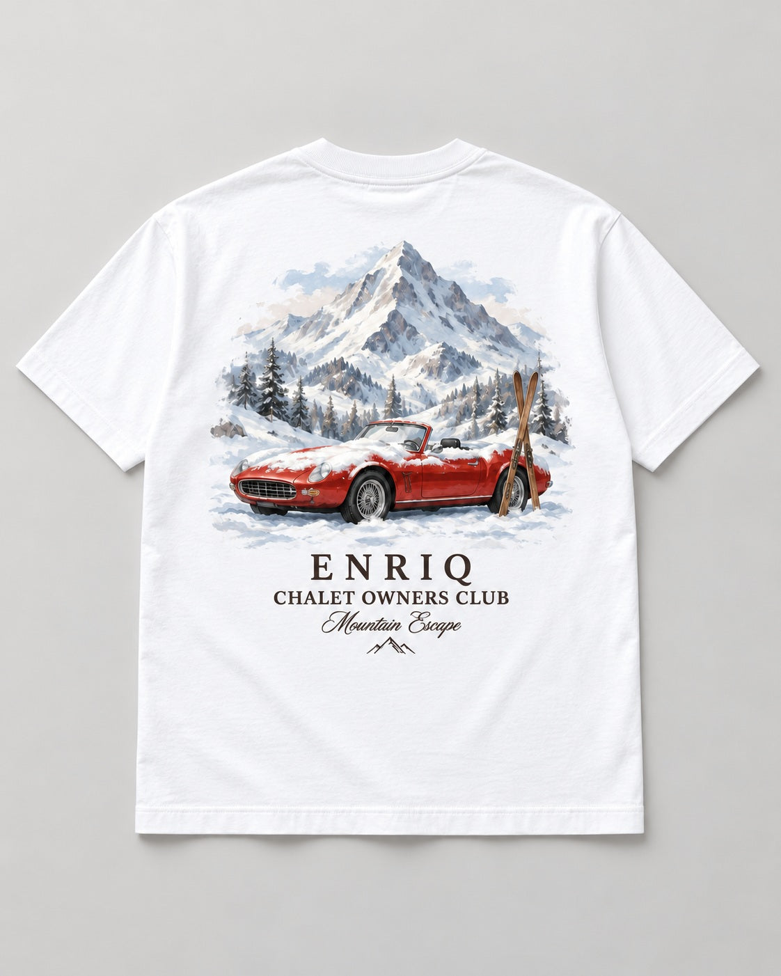 ENRIQ Chalet Owners White basic fit – achterkant