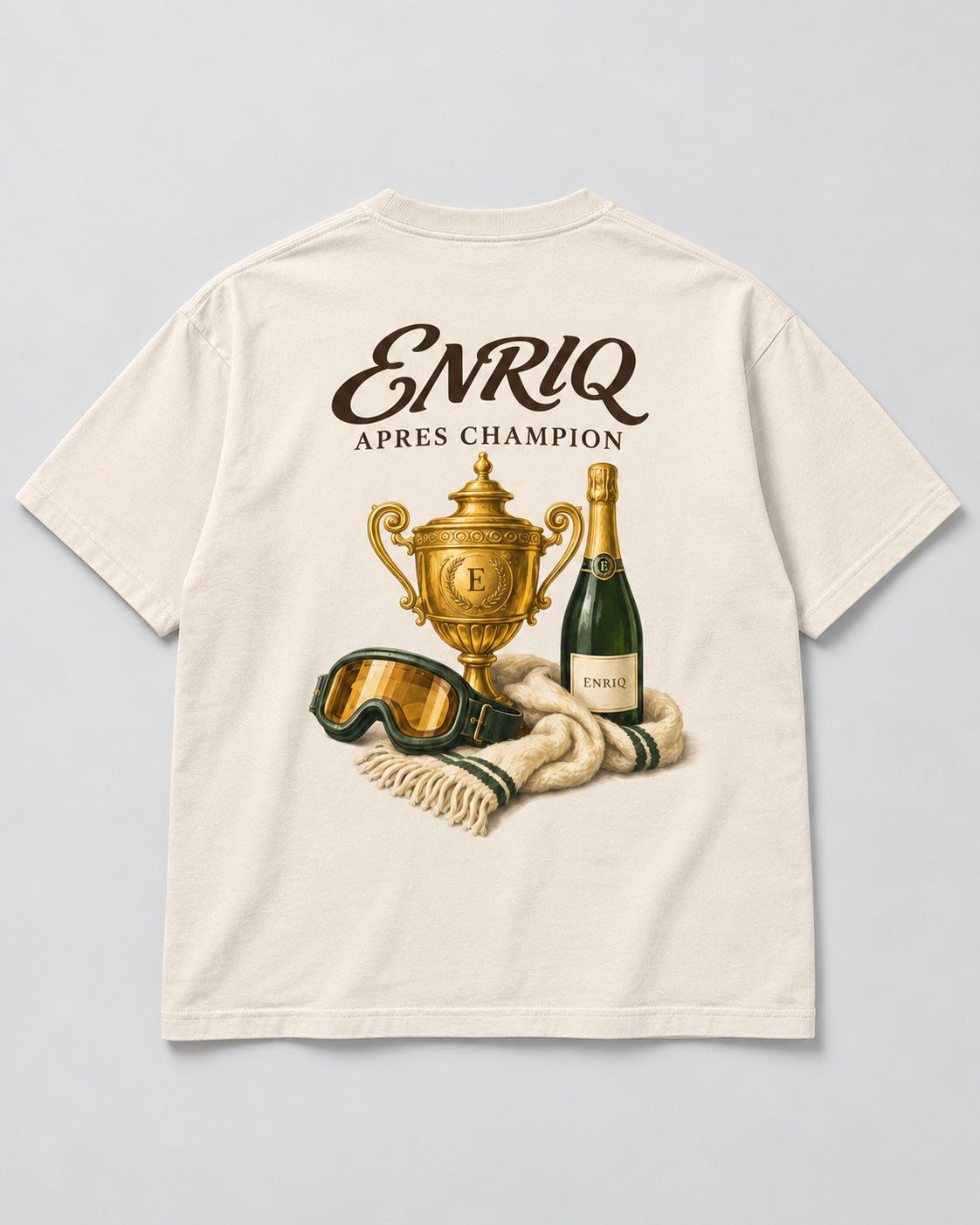 ENRIQ Apres Champion Bone basic fit – achterkant