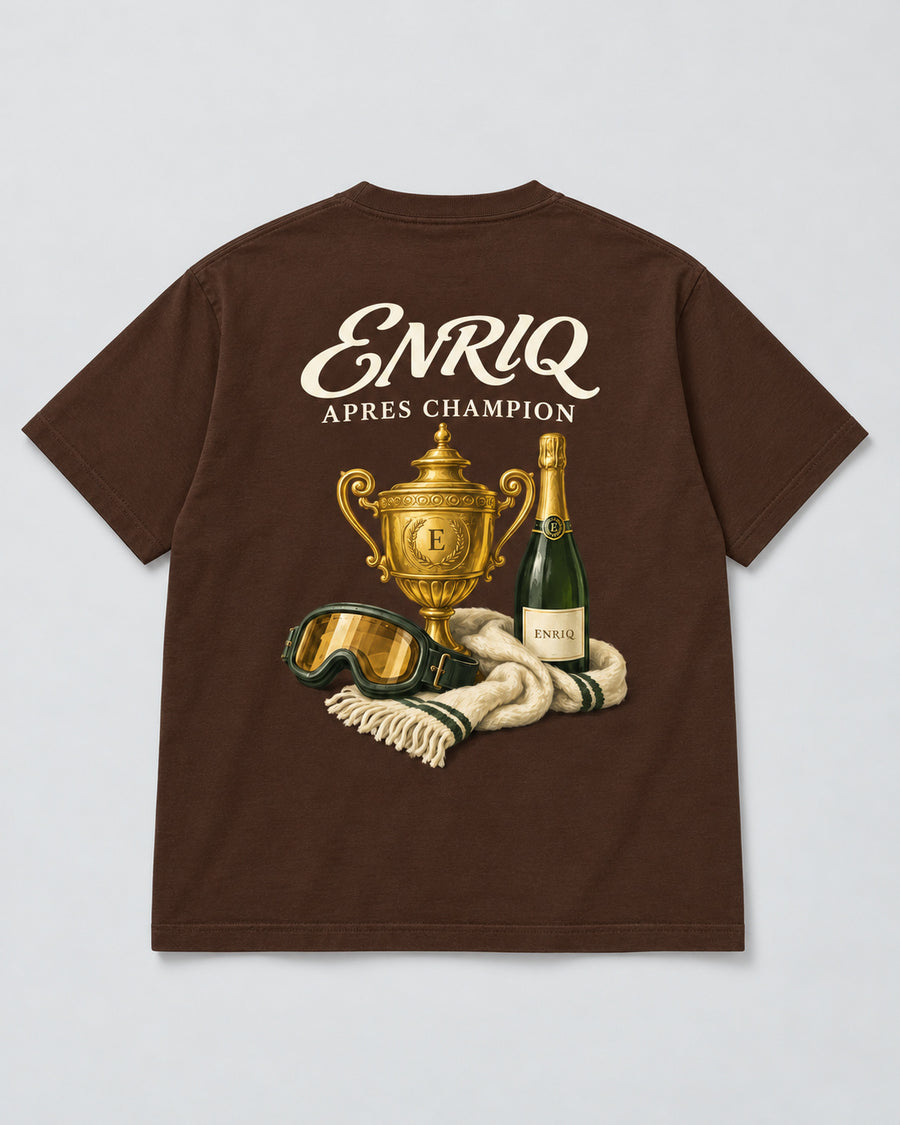 ENRIQ Apres Champion Cocoa basic fit – achterkant