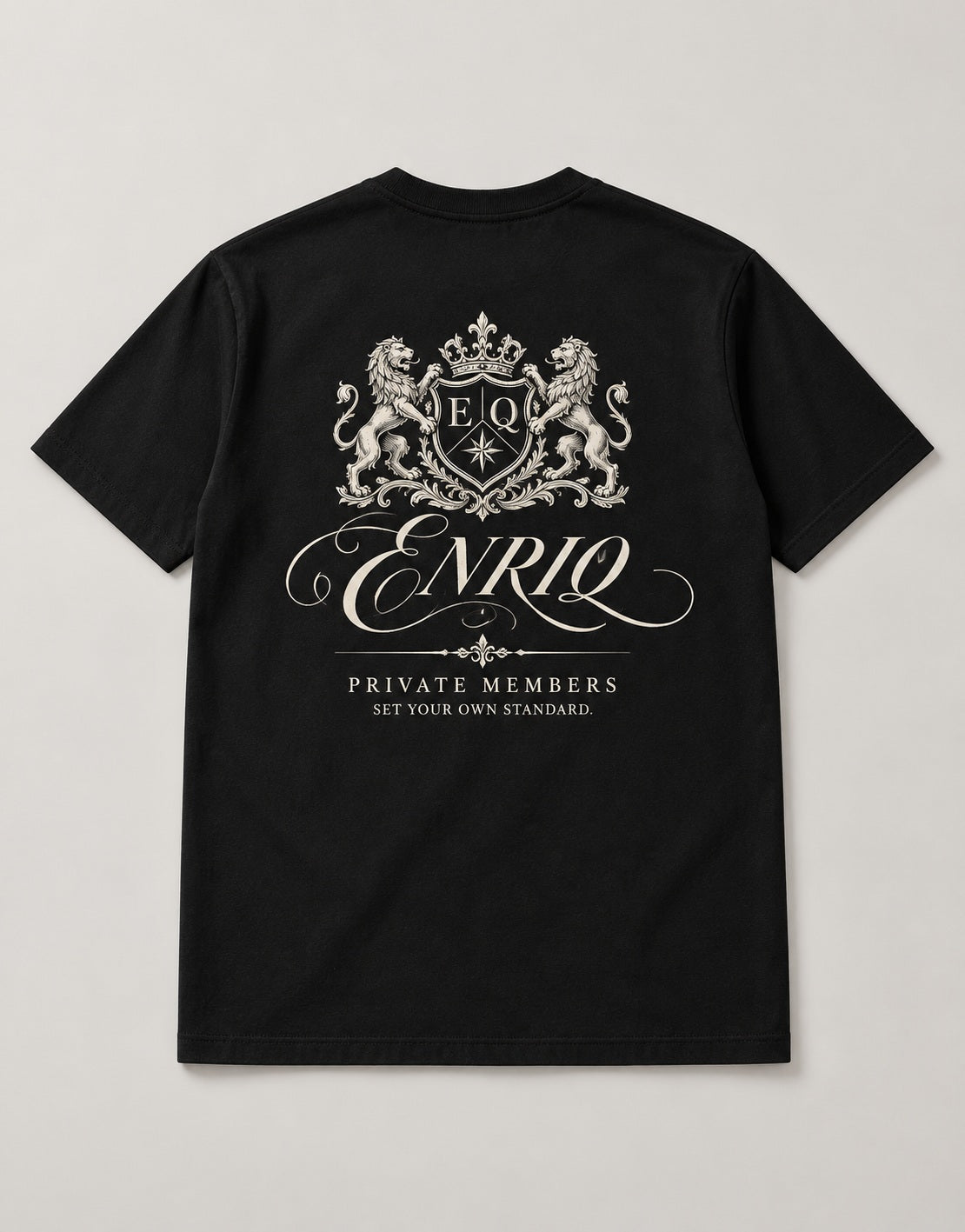 ENRIQ Private Members Black basic fit – achterkant