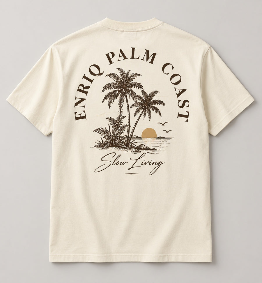 ENRIQ Palm Coast Bone basic fit – achterkant