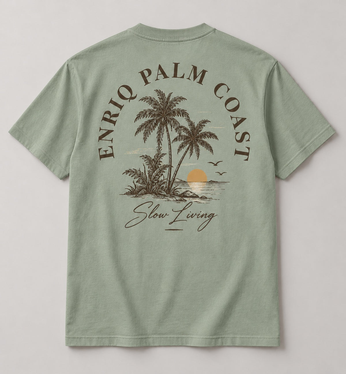 ENRIQ Palm Coast Eucalyptus basic fit – achterkant