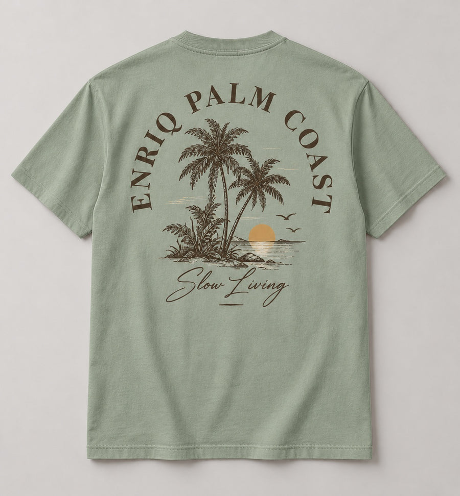 ENRIQ Palm Coast Eucalyptus basic fit – achterkant
