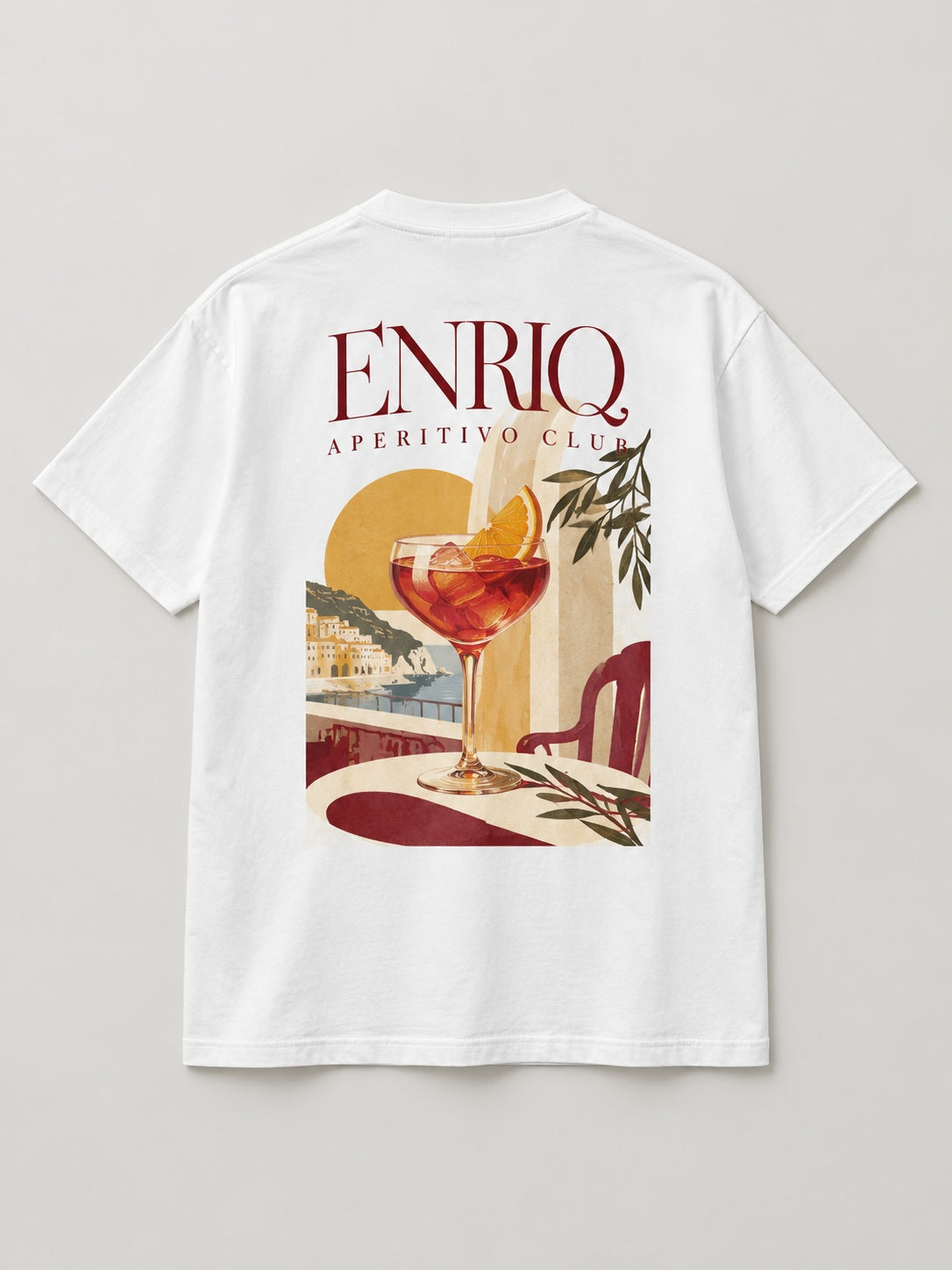 ENRIQ Aperitivo Club White basic fit – achterkant