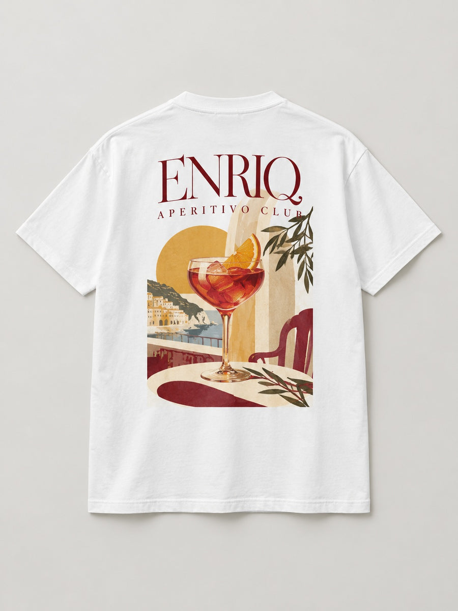 ENRIQ Aperitivo Club White basic fit – achterkant