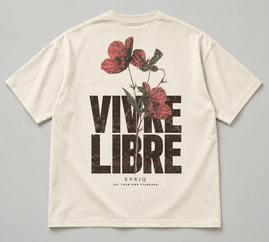 ENRIQ Vivre Libre Bone basic fit – achterkant