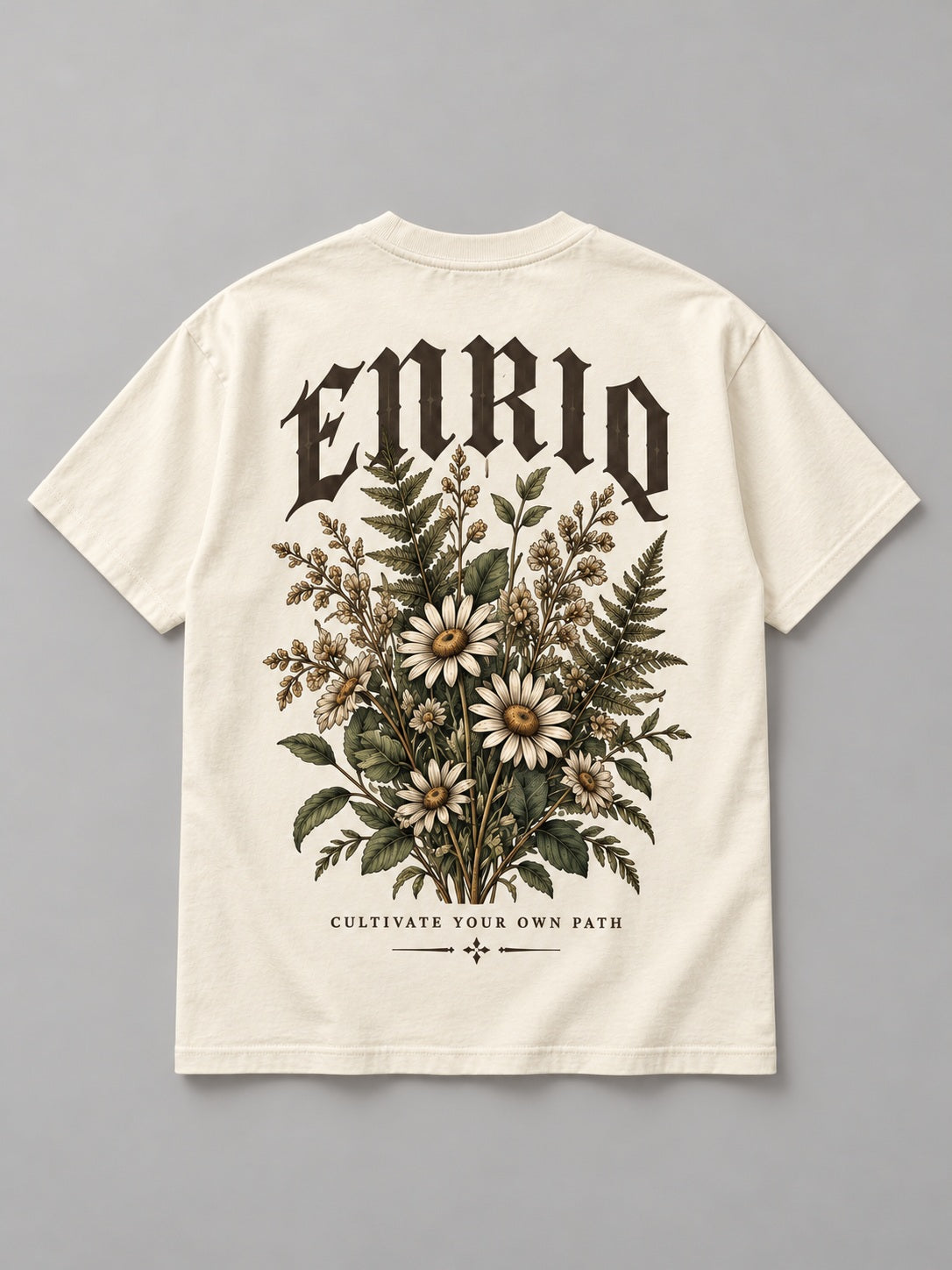 ENRIQ Cultivate Bone basic fit – achterkant