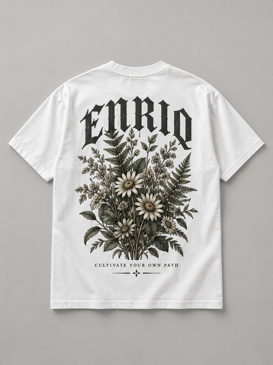 ENRIQ Cultivate White basic fit – achterkant