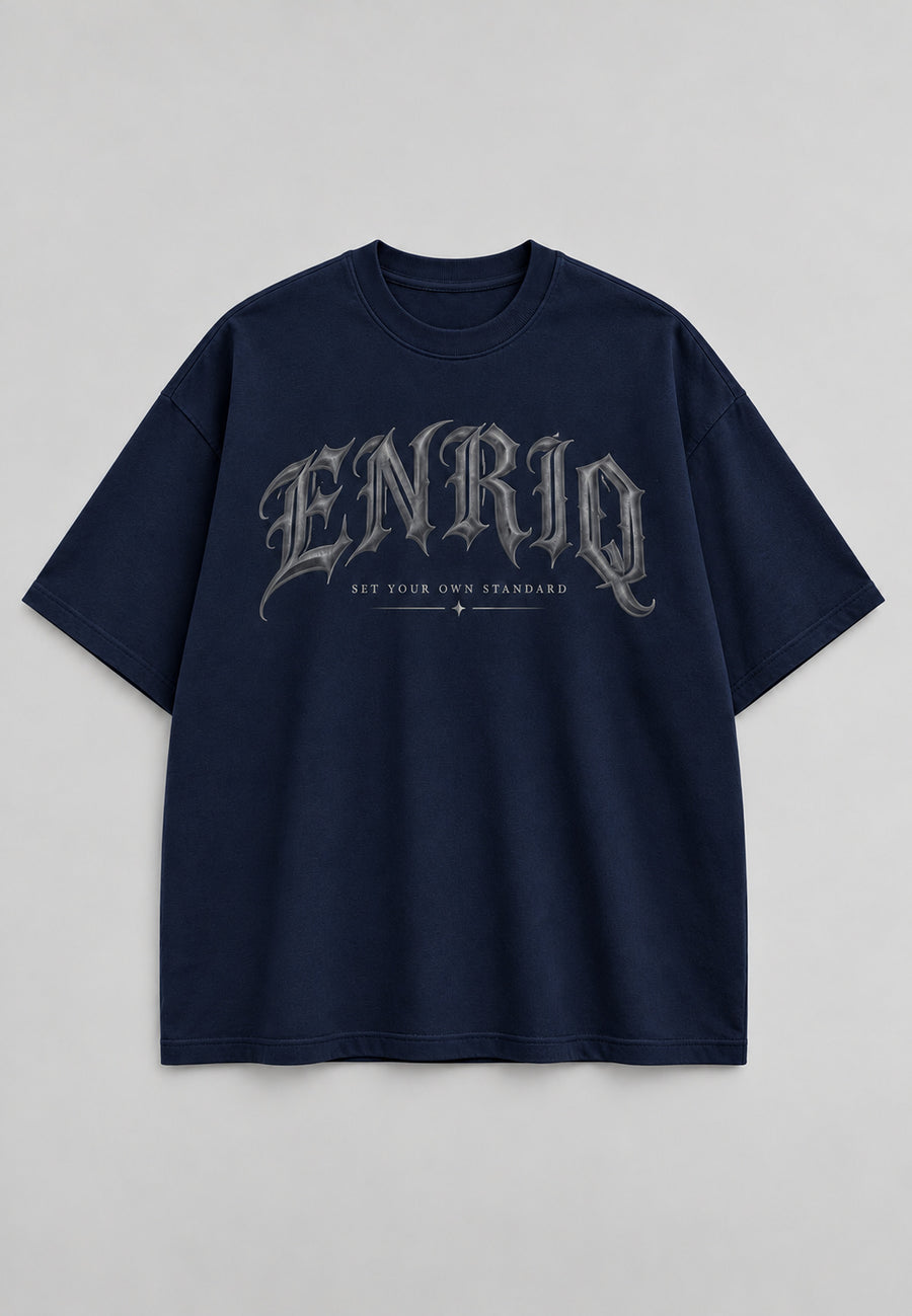 ENRIQ Gothic Standard Navy basic fit – voorkant