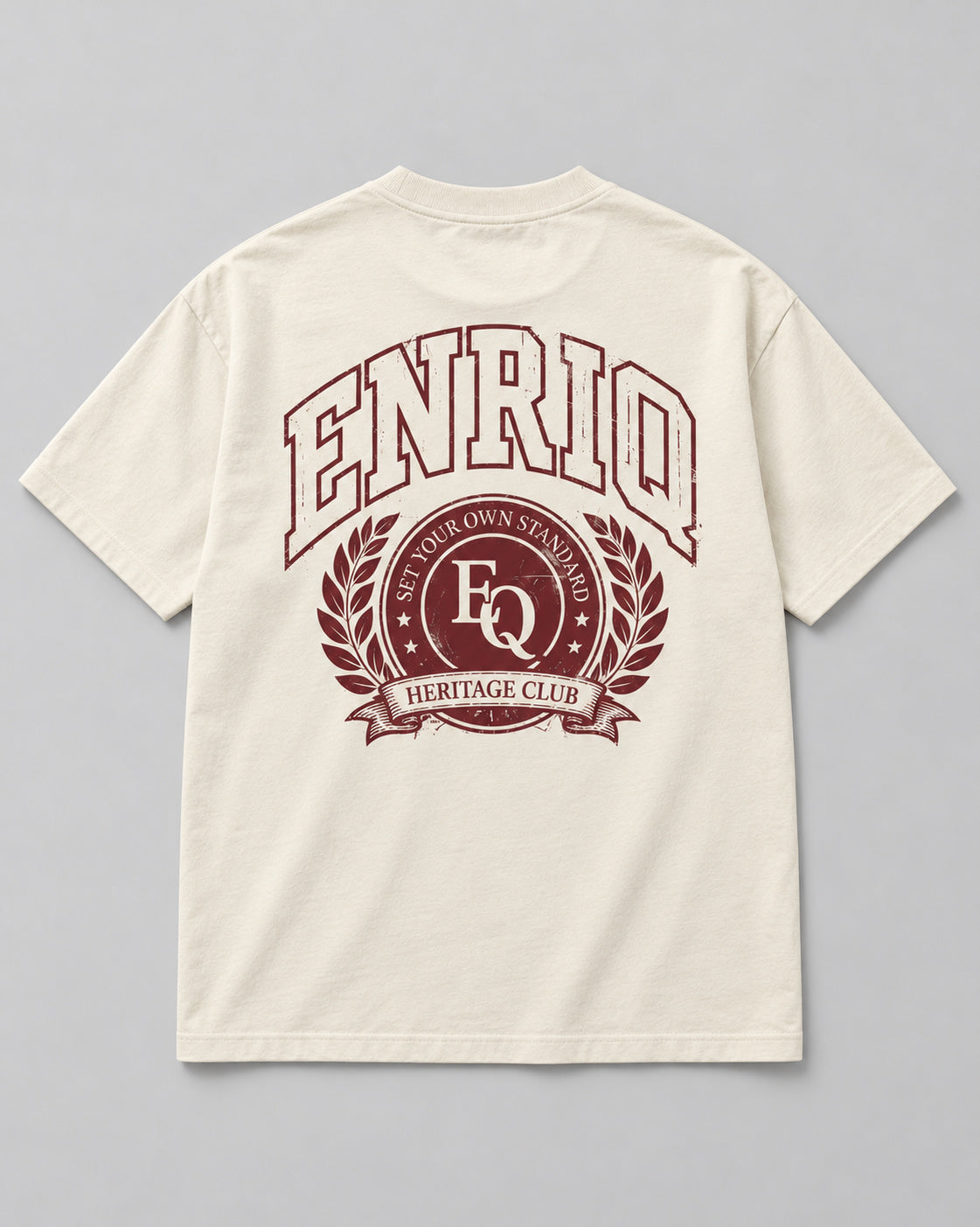 ENRIQ Heritage Club Bone basic fit – achterkant