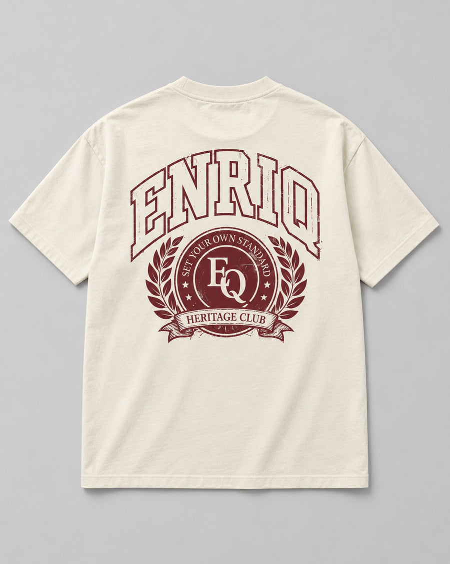 ENRIQ Heritage Club Bone basic fit – achterkant