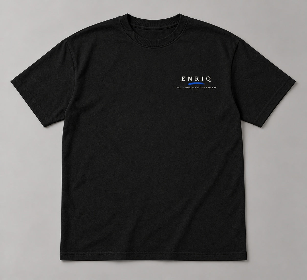 ENRIQ Fuck 9–5 Black Basic Fit – flatlay-voor