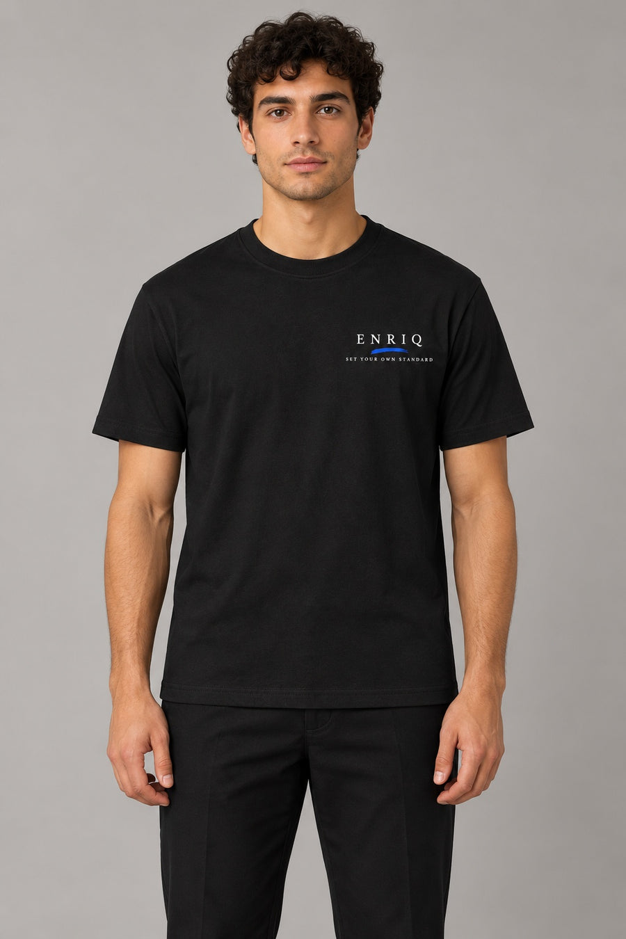 ENRIQ Fuck 9–5 Black Basic Fit – model-voor