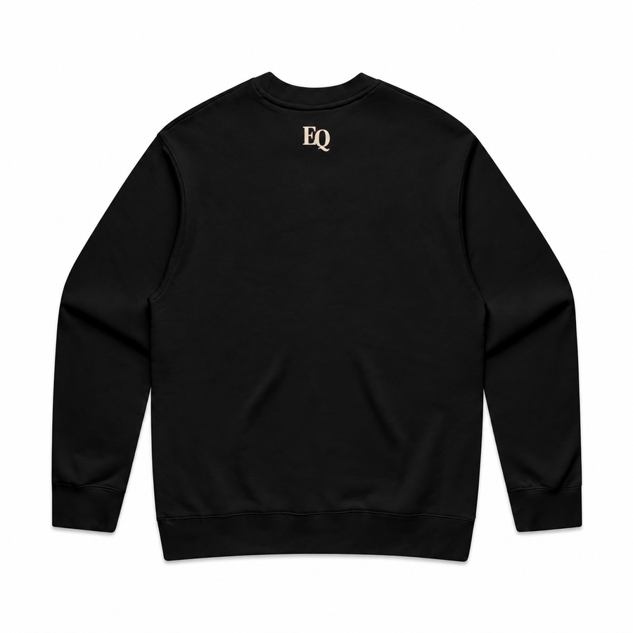 EnriQ Heritage Club Sweater – Black – achterkant