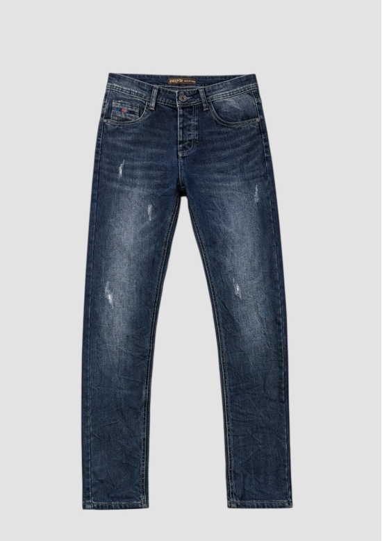 Jaylvis Raw Blue Skinny Jeans – voorkant